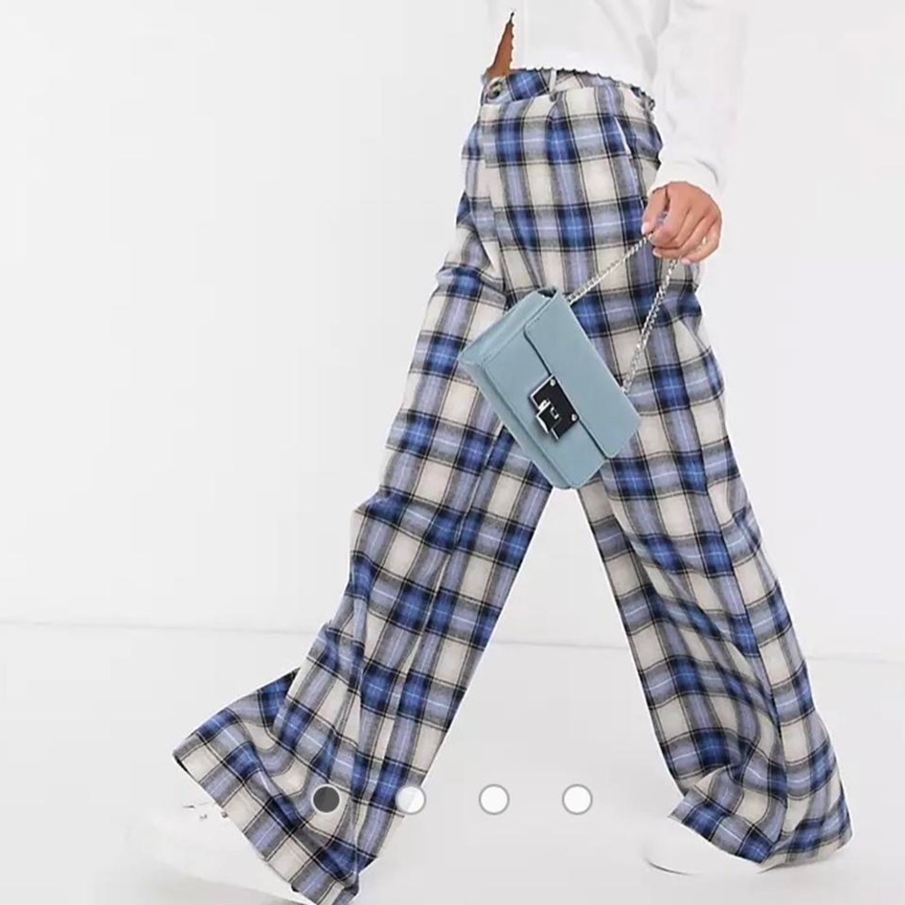 Daisy Street Wide Leg High Waist Pants L